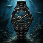 Personalized Shark Watch with a custom name set into the design