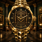 Custom Personalized Freemason Watch — personalized with a custom name