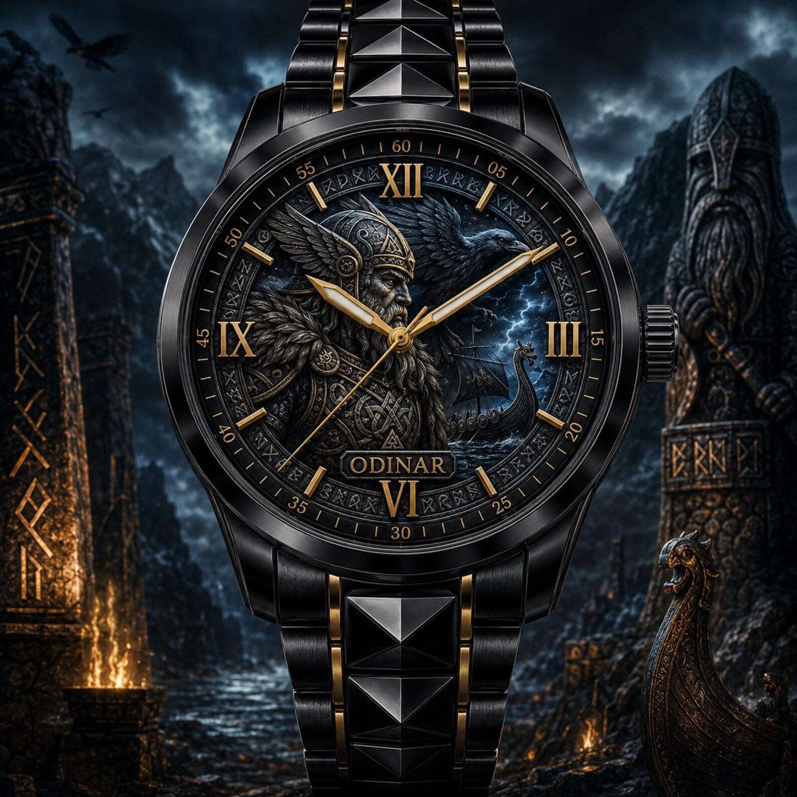 Custom Odin Watch — personalized with a custom name