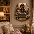 Custom book lover clock — personalized with a custom name