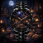 Custom Personalized Moonlit Witch Bakery Watch — personalized with a custom name
