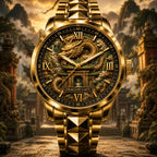 Personalized Dragon Gate Watch with a custom name set into the design