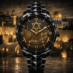 Custom Israel Heritage Watch — personalized with a custom name