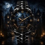 Custom Haunted Raven Manor Watch — personalized with a custom name