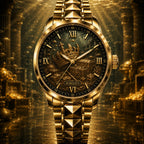 Custom Sunken Royal Treasury Watch — personalized with a custom name