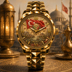 Custom Turkish Heritage Watch — personalized with a custom name