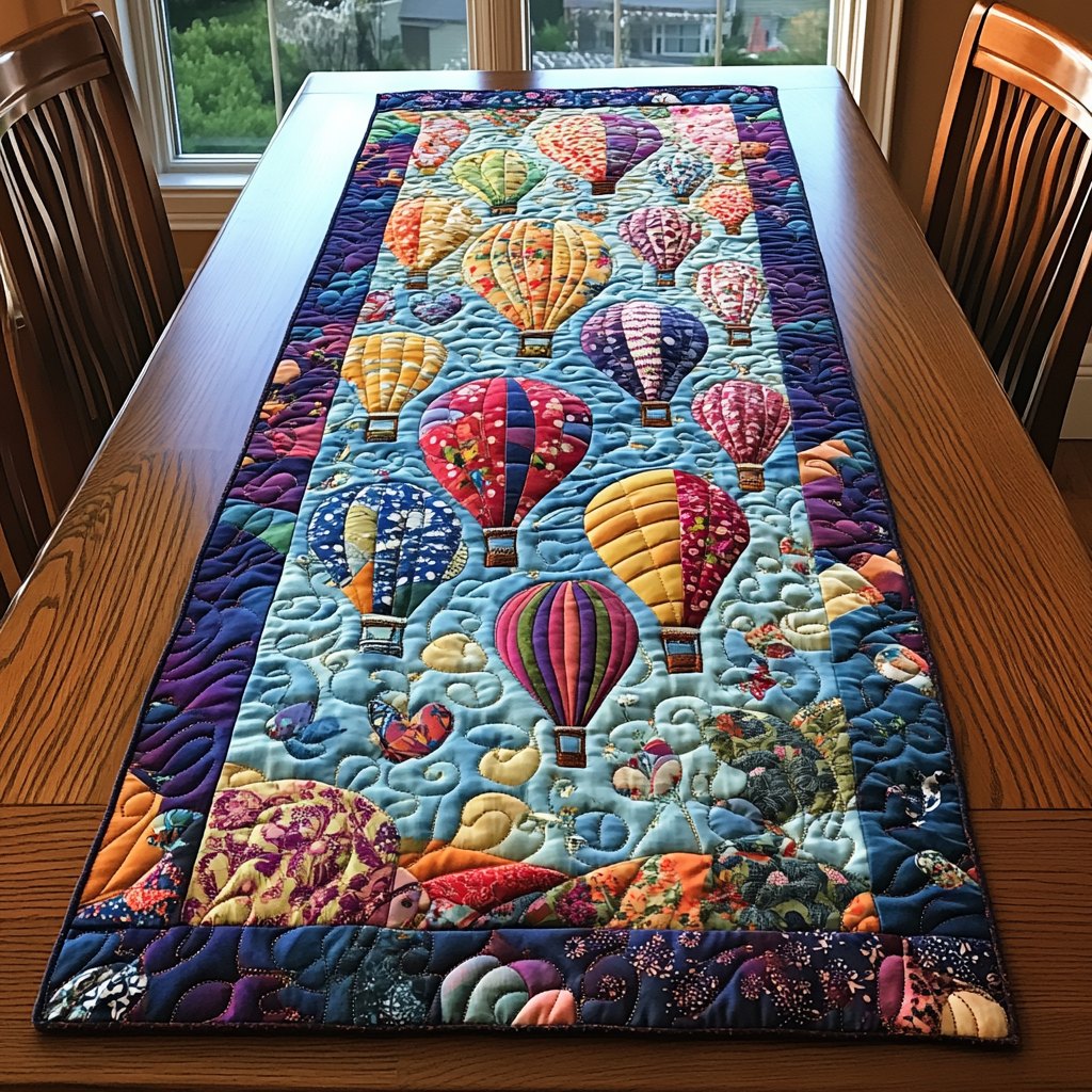 Above the Clouds Table Runner