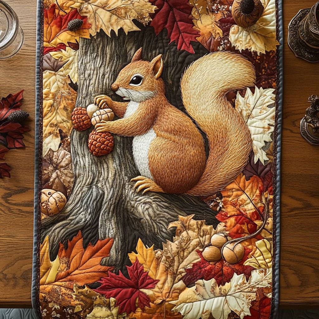 Acorn Season Table Runner