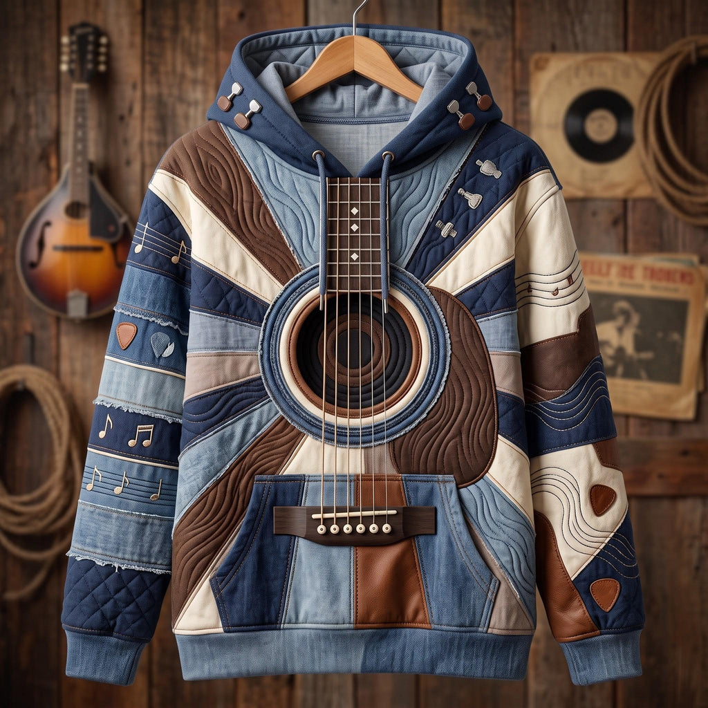 Acoustic Harmony hoodie, all-over print