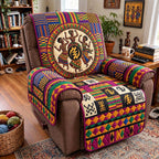 Adinkra Festival Circle Sofa Cover