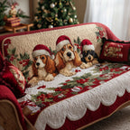 Adorable Spaniel Charm Sofa Cover