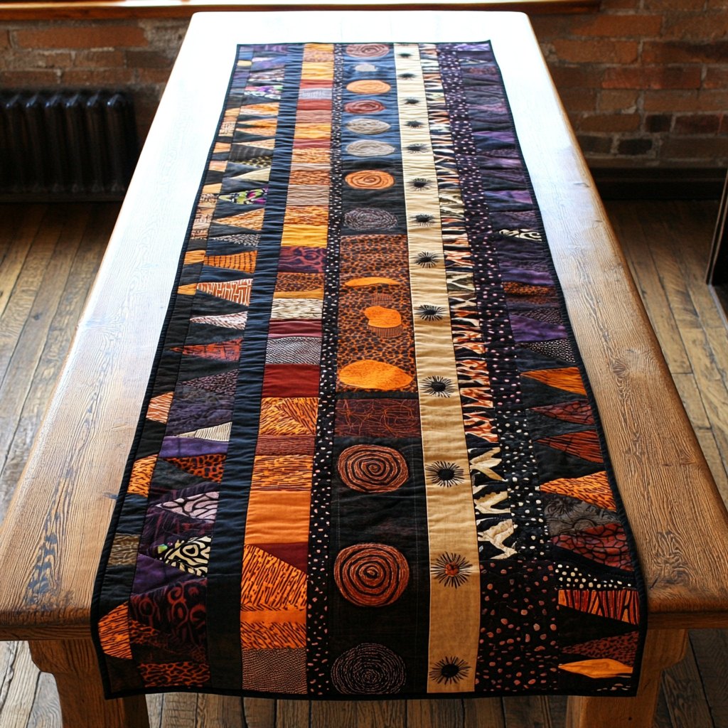 African Fusion Table Runner
