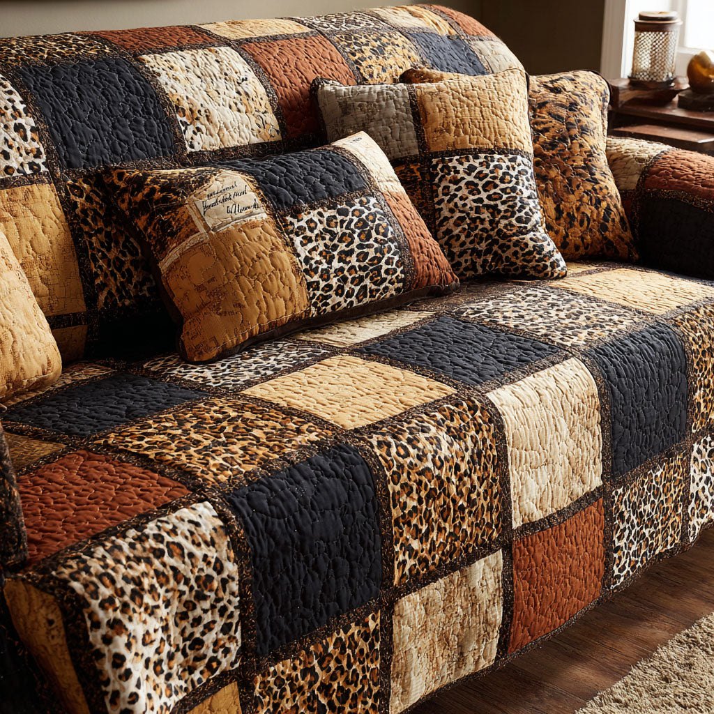 African Harmony Sofa Cover
