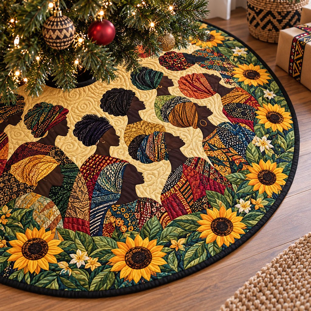 African Heritage Christmas Tree Skirt