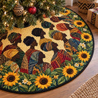 African Heritage Christmas Tree Skirt