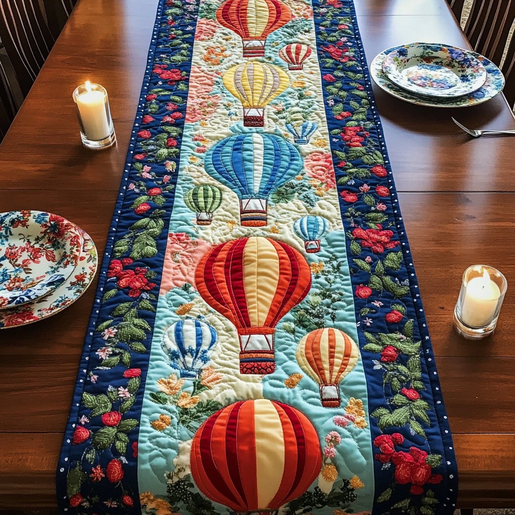 Airborne Magic Table Runner