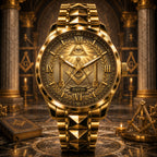 Custom Freemason Symbolic Watch — personalized with a custom name