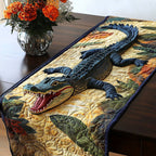 Alligator on the Hunt Table Runner