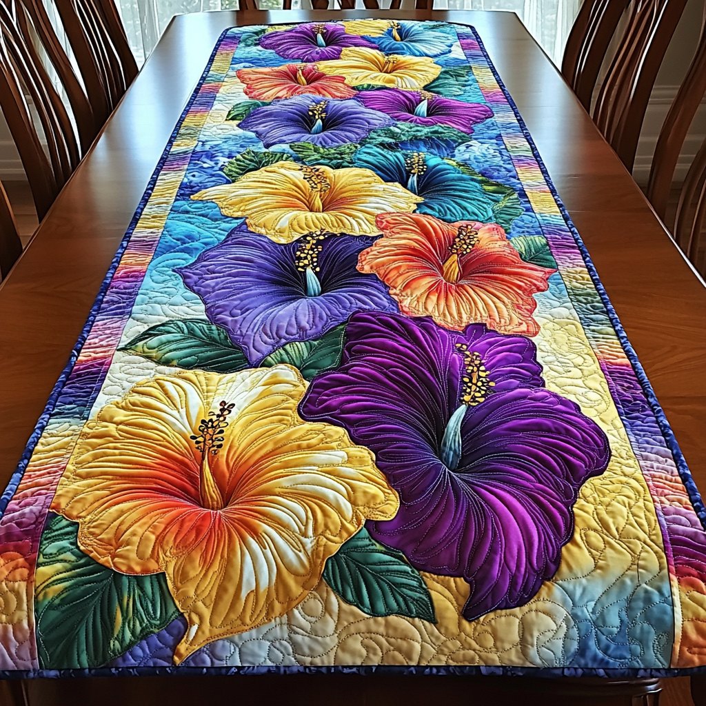 Aloha Beauty Table Runner