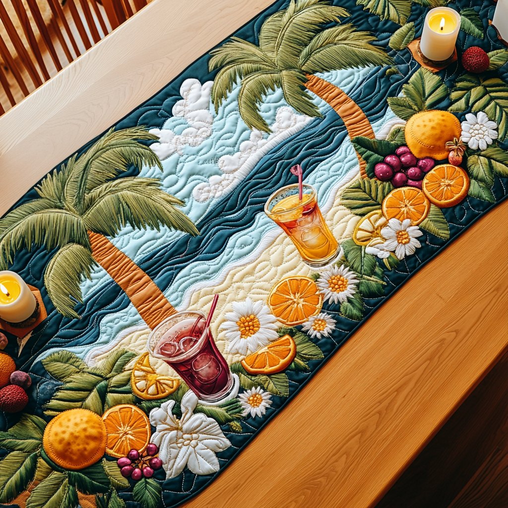 Aloha Feast Table Runner