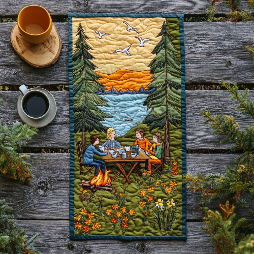 Alpine Adventure Table Runner