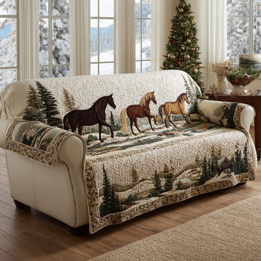 Alpine Horse Spirit Sofa Cover