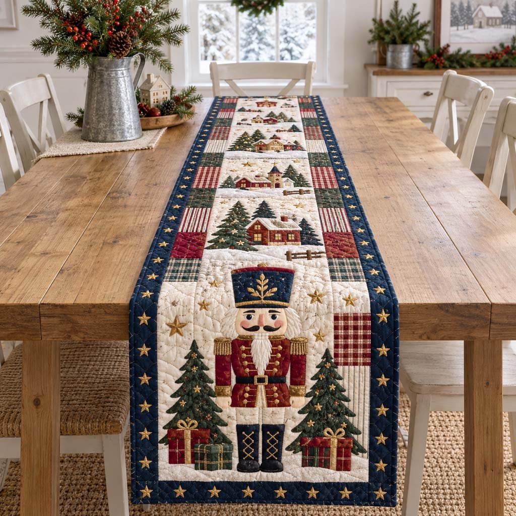 Alpine Nutcracker Table Runner