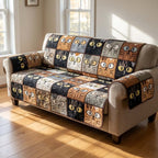 Amber Cat Muse Sofa Cover