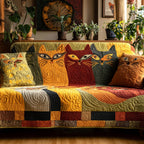 Amber Eyes Sofa Cover