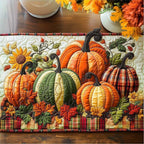Amber Fall Glow Table Runner