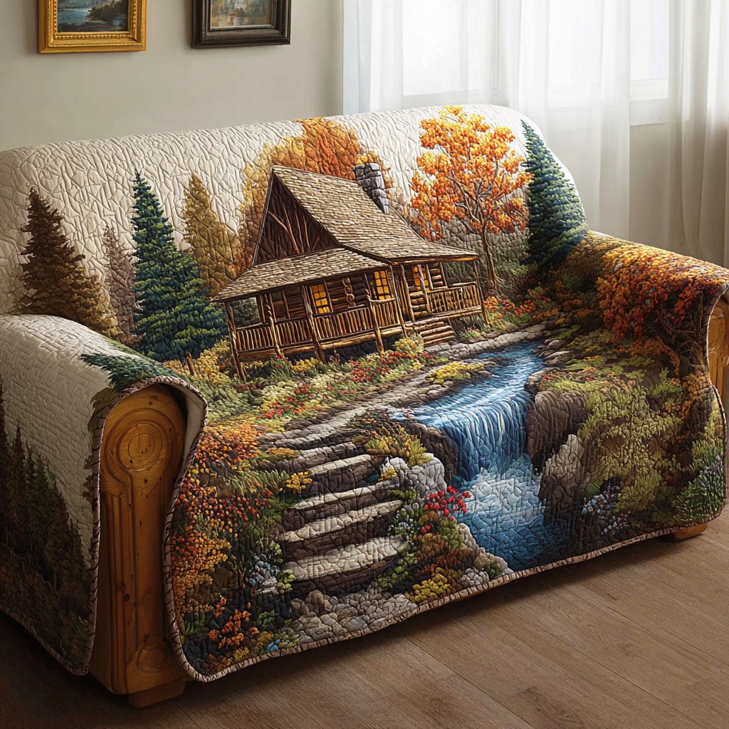 Amber Forest Quiet Sofa Cover