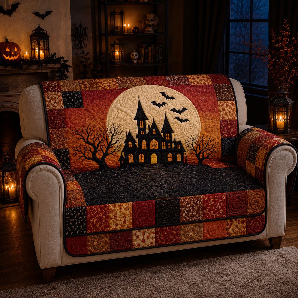 Amber Hollow Manor Sofa Cover