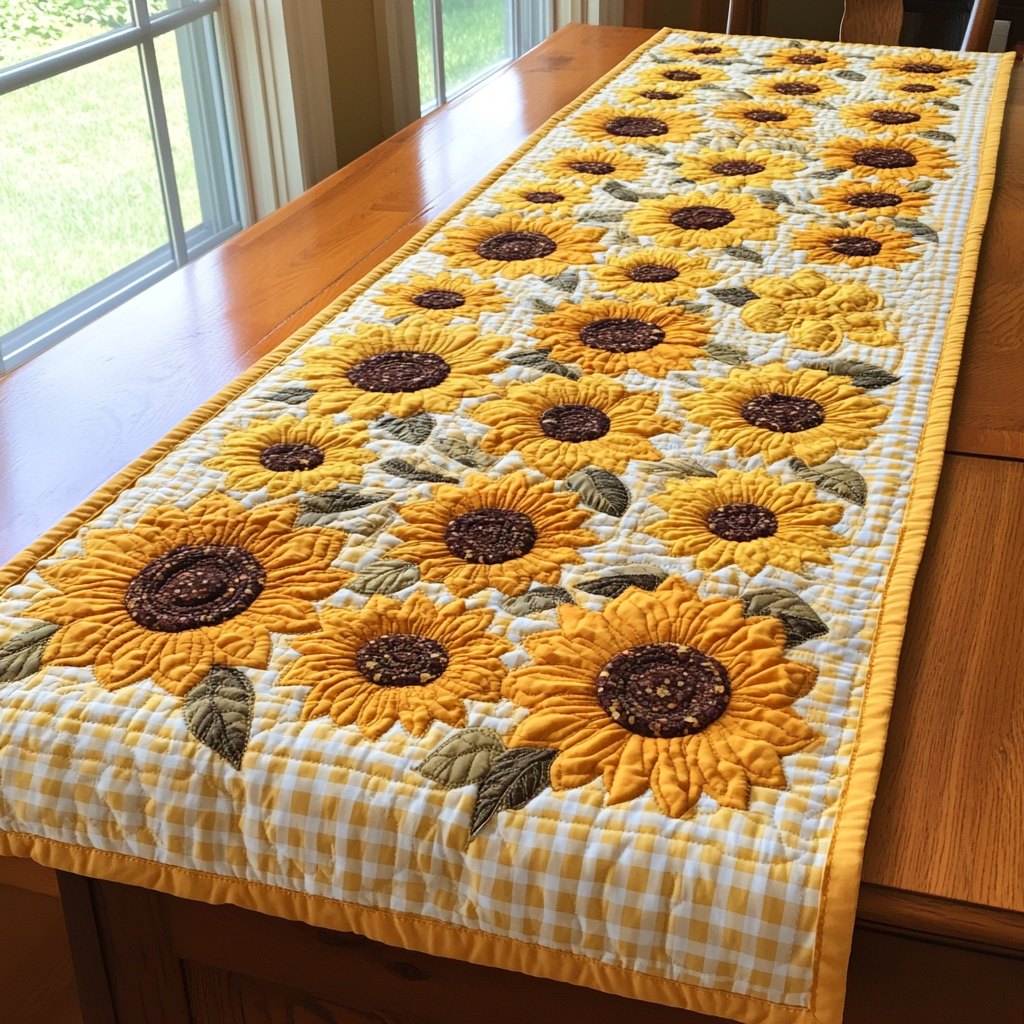 Amber Meadow Table Runner