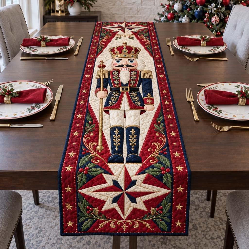 Amber Nutcracker Table Runner