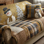Amber Star Festive Nights Sofa Cover