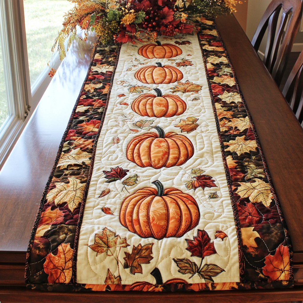 Amber Twilight Table Runner