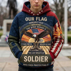 American Battlefield hoodie, all-over print