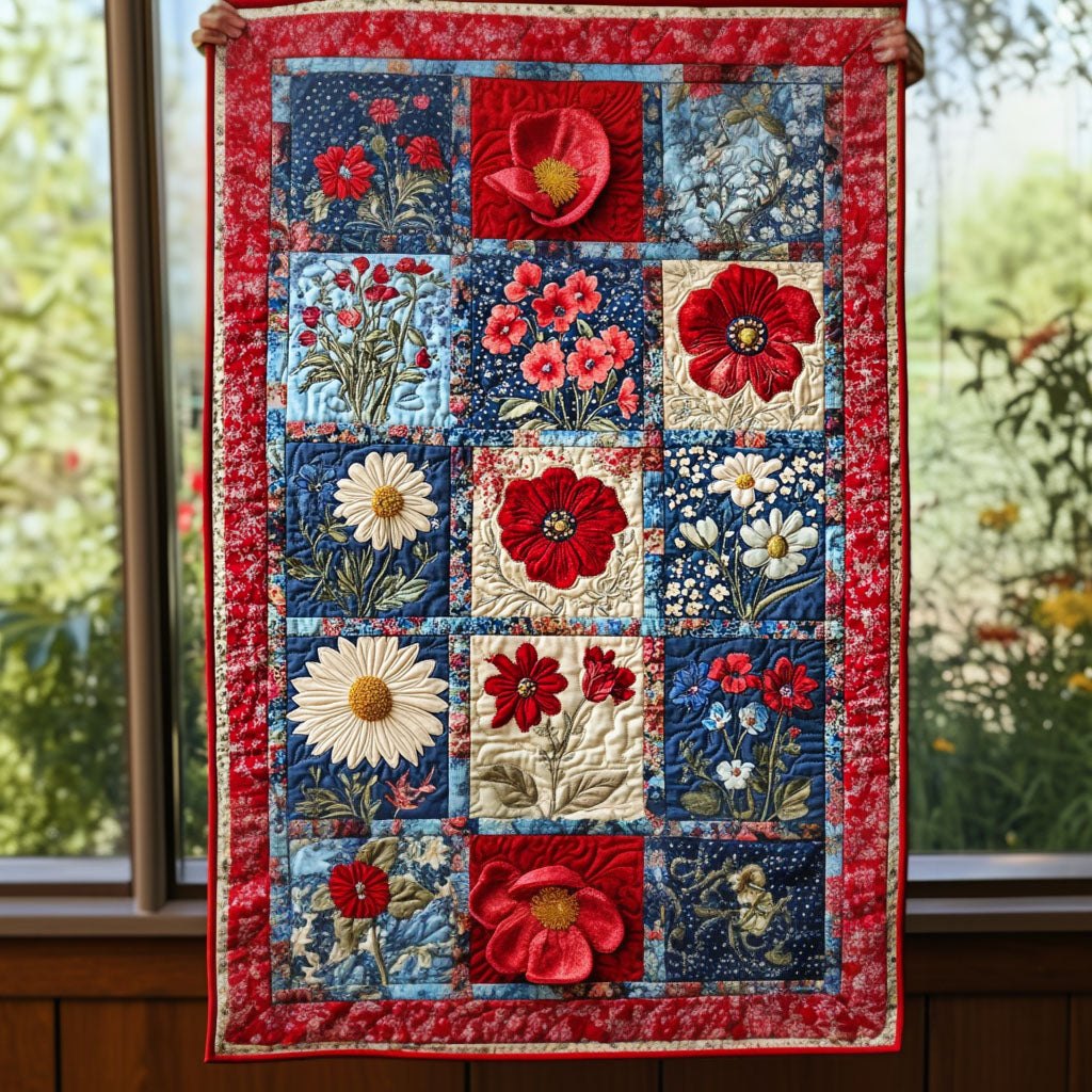 American Patchwork Table Runner