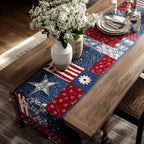 American Pride Patchwork Table Runner