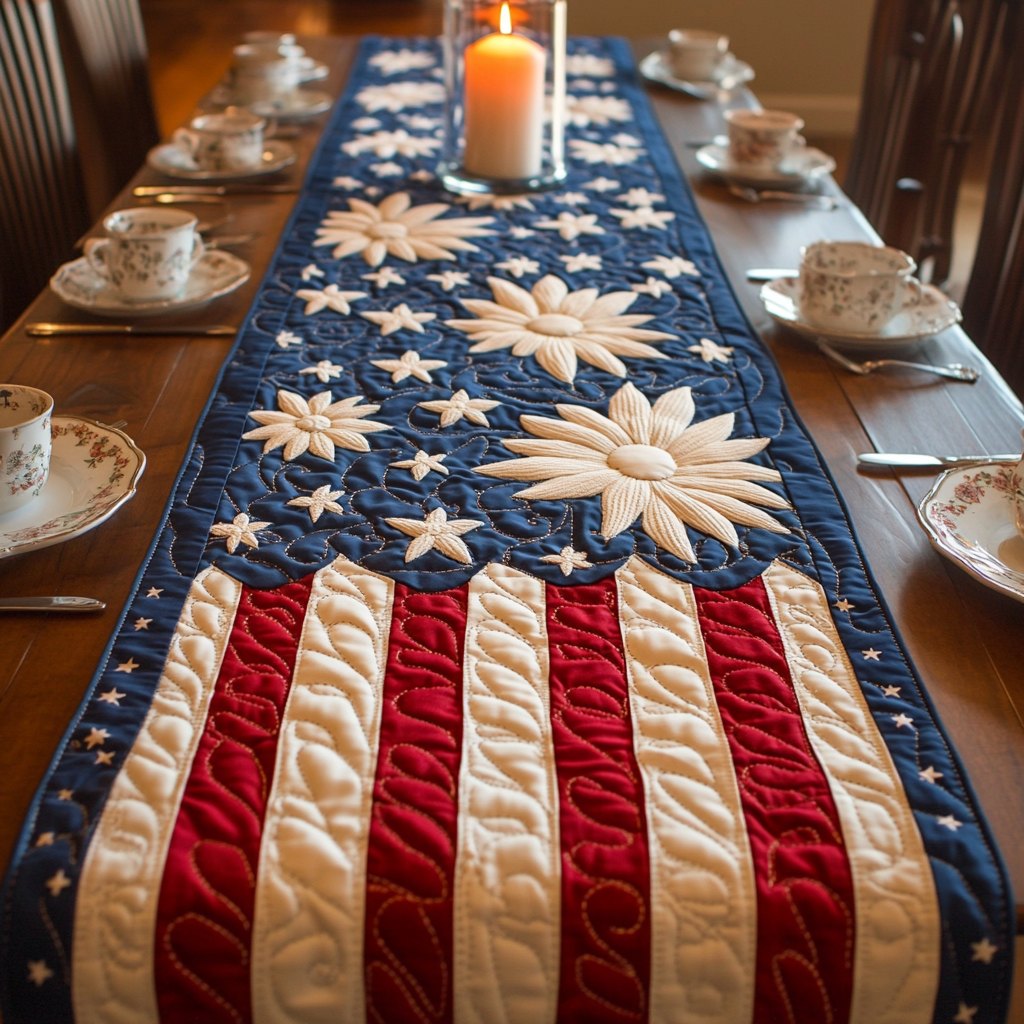 Americana Charm Table Runner