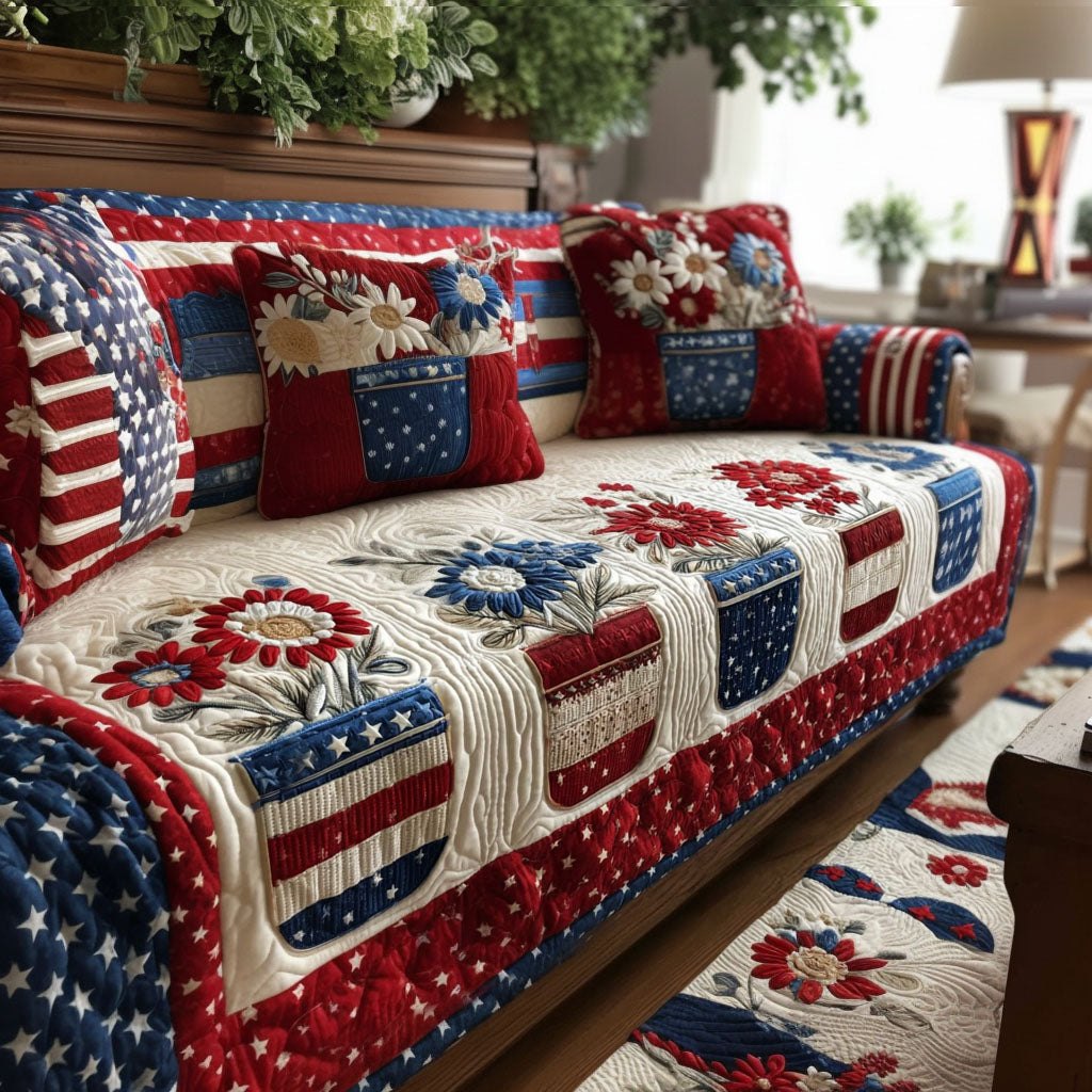 Americana Fields Sofa Cover