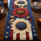 Americana Flower Table Runner