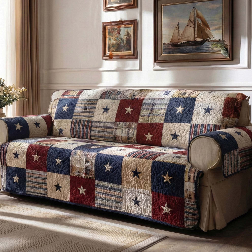 Americana Stars Sofa Cover