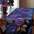 Amethyst Garden Table Runner