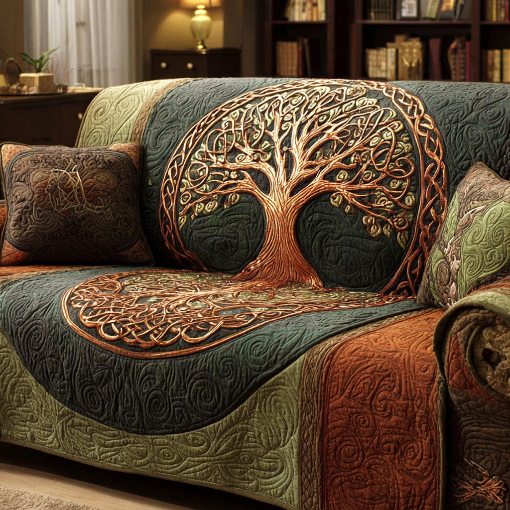Ancient Bloom Sofa Cover