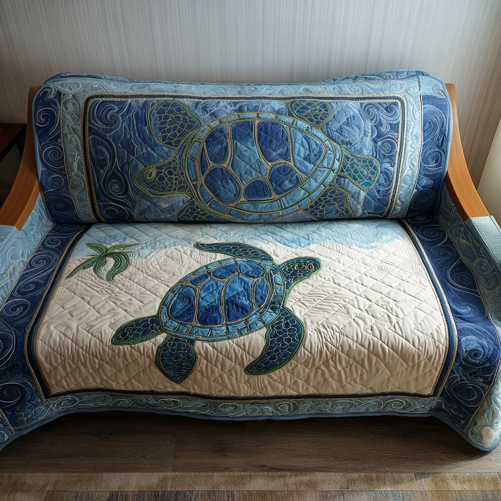 Ancient Current Sofa Cover