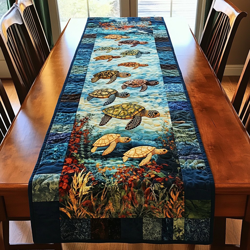 Ancient Glider Table Runner