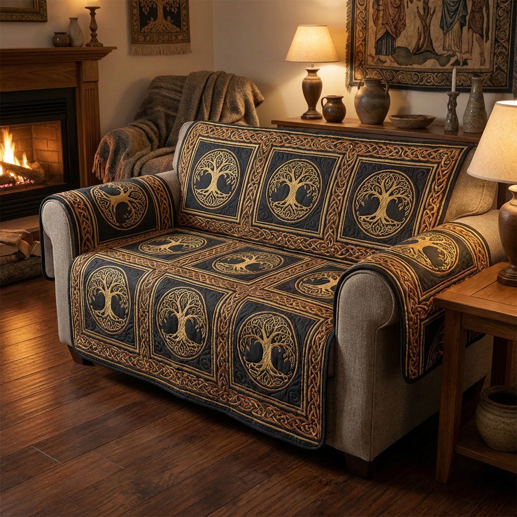 Ancient Oak Night Sofa Cover