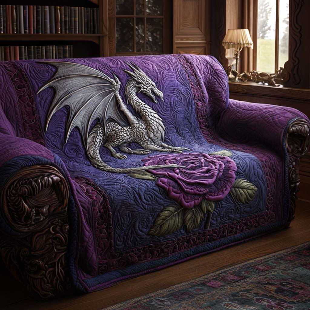 Ancient Wyvern Soul Sofa Cover