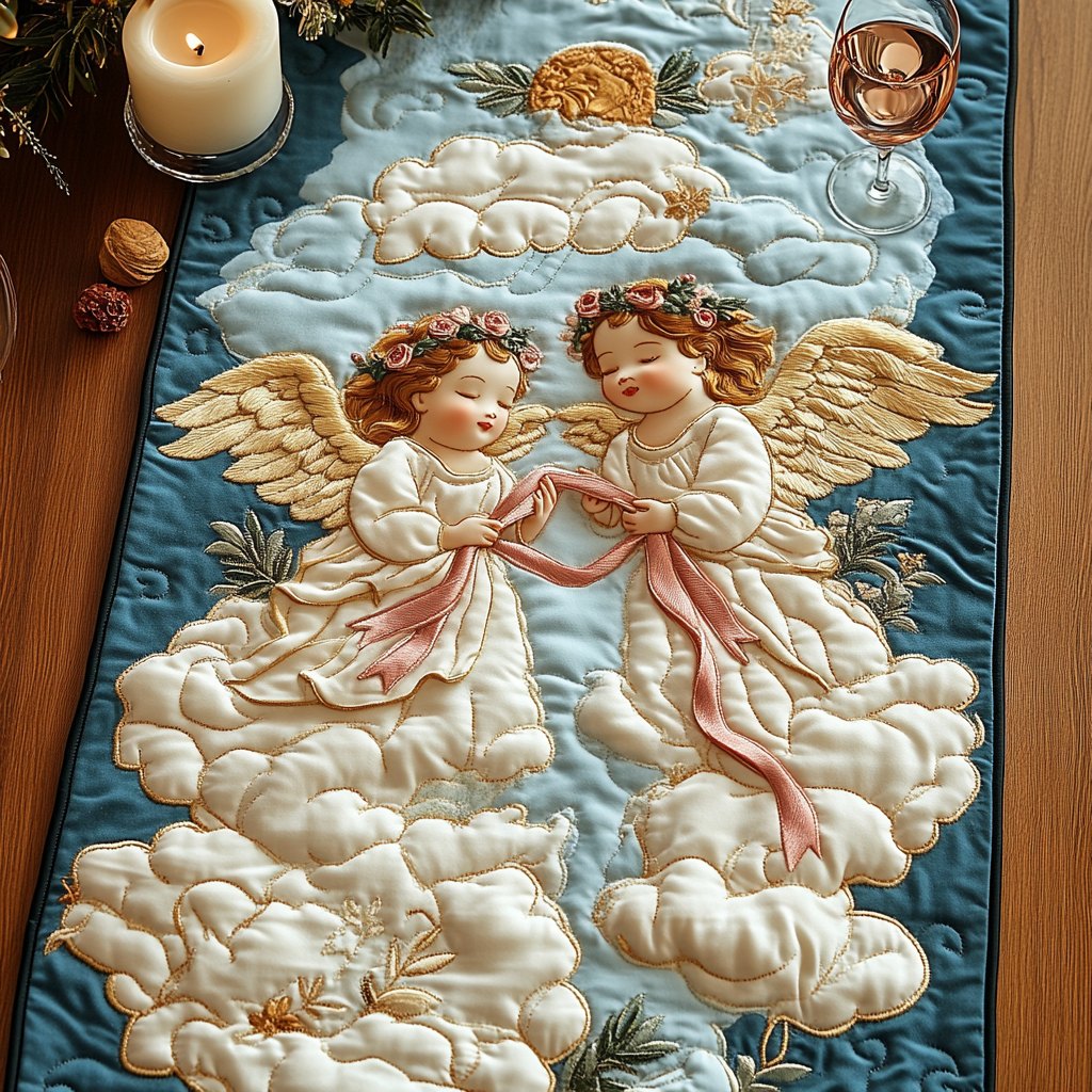 Angelic Harmony Table Runner